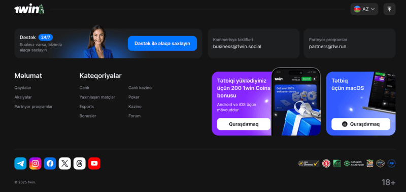 1Win Aviator tətbiqini yükləyin və real pula oynayın